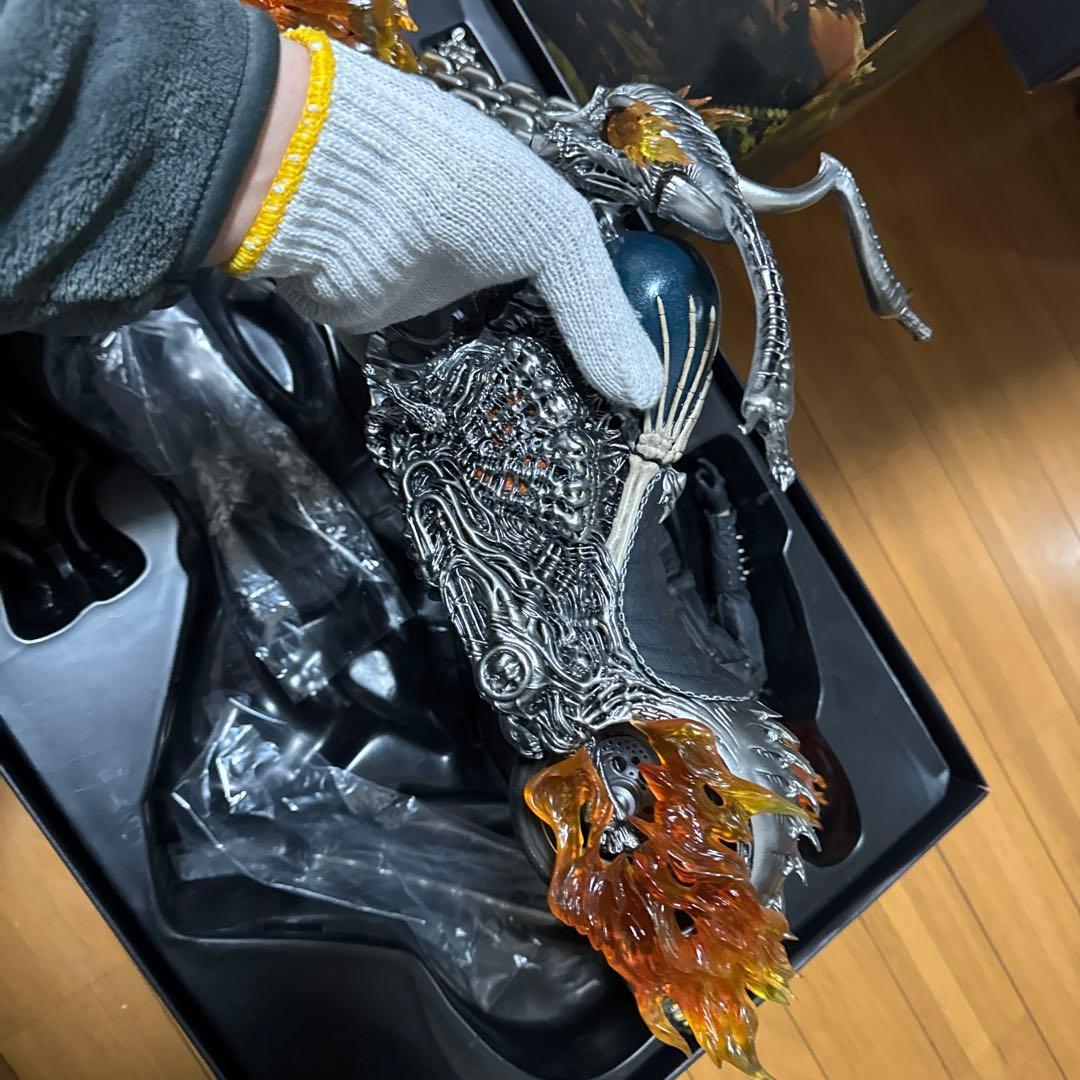 ゴーストライダー ホットトイズアクションフィギュア バイク付き今週まで　最終価格