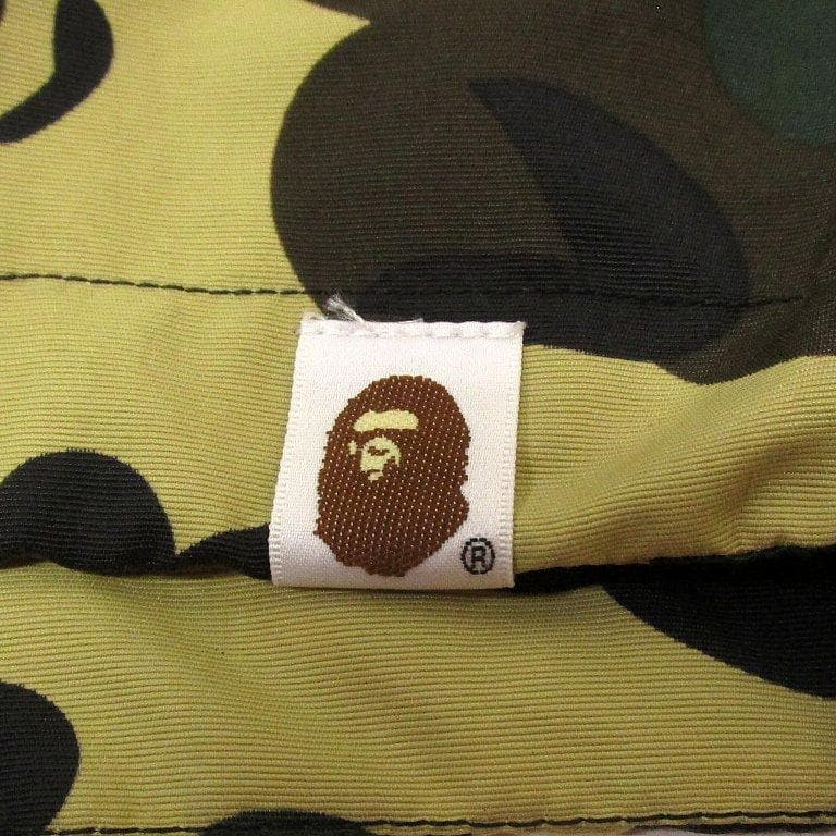 A BATHING APE エイプ ハーフジップ 迷彩 ナイロンジャケット S
