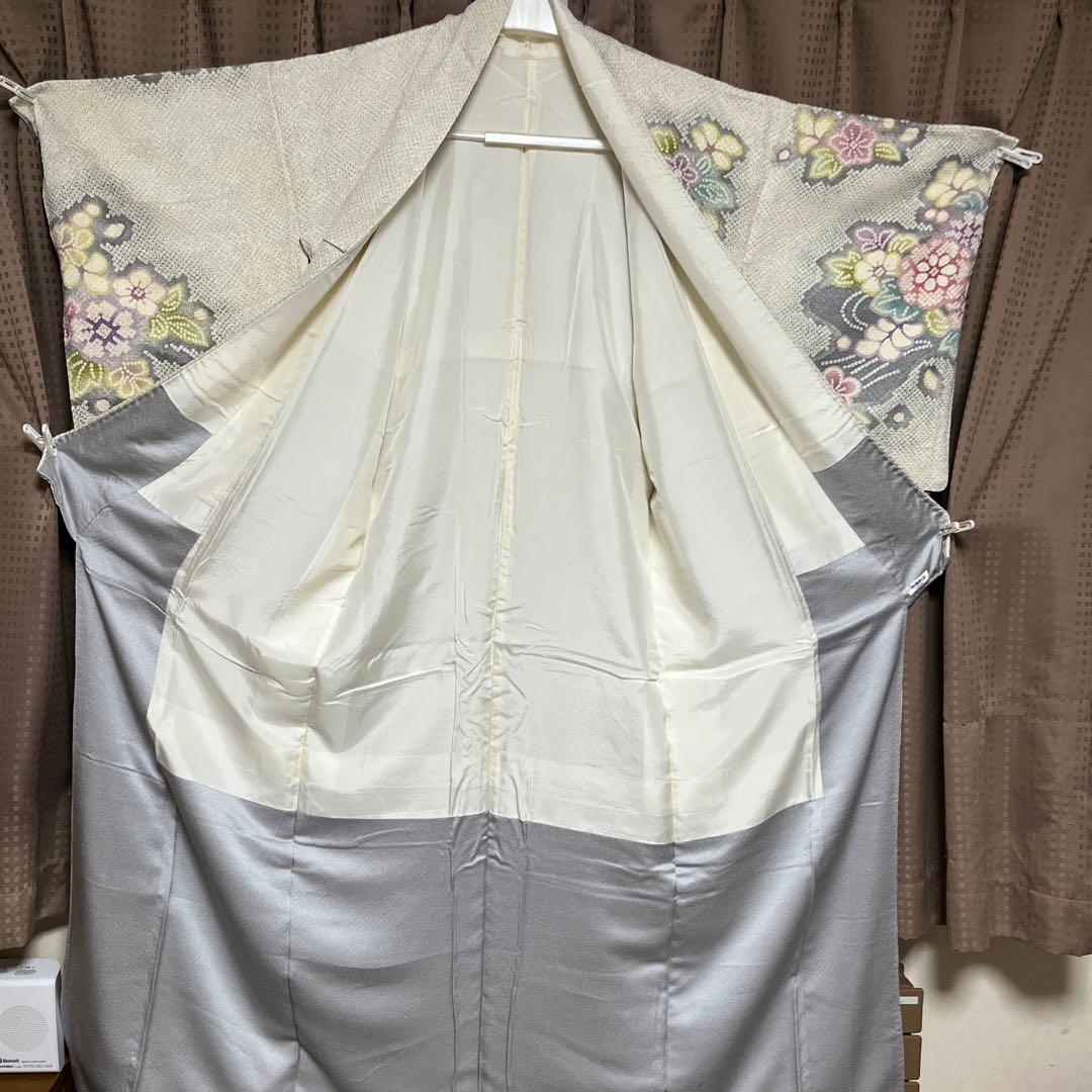 ひまわり　総絞り訪問着