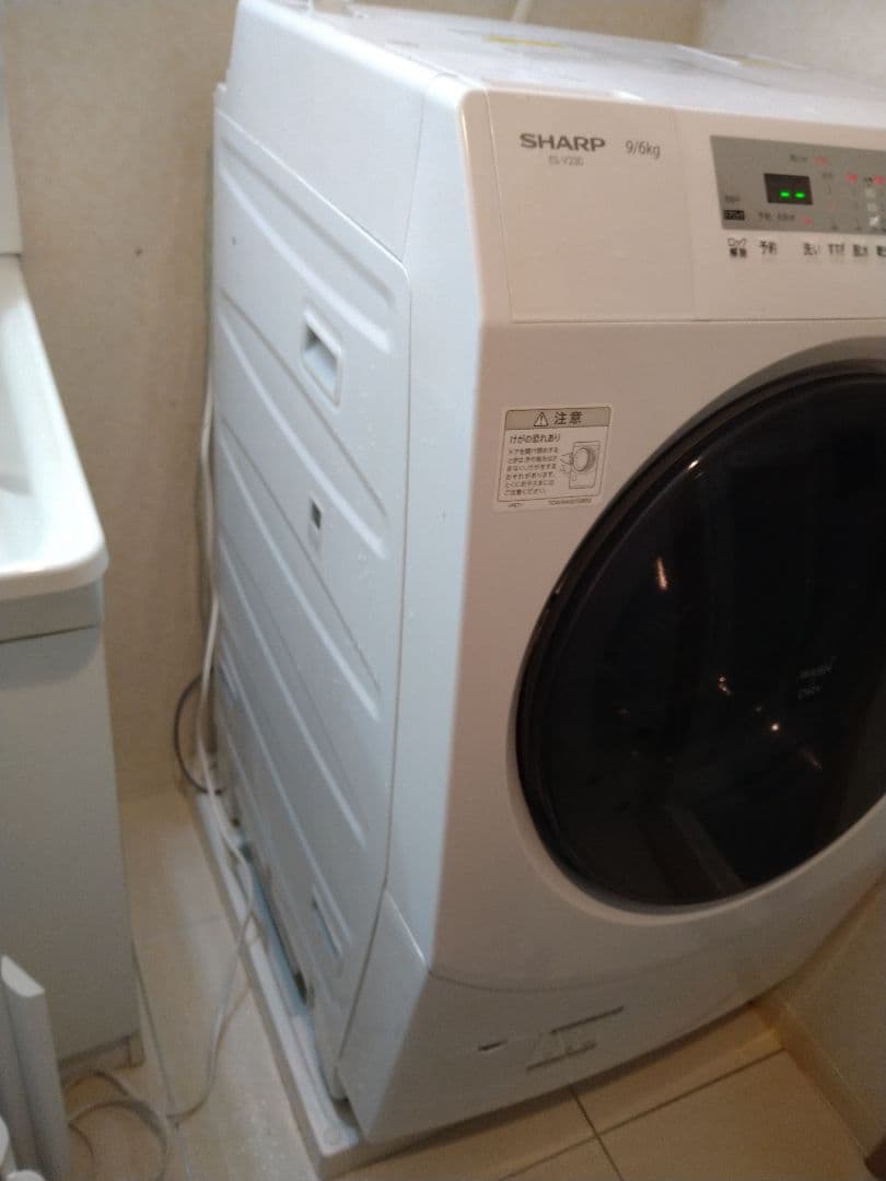 2013年製シャープドラム式洗濯乾燥機　動作良好！ 引き取り価格は1万円！