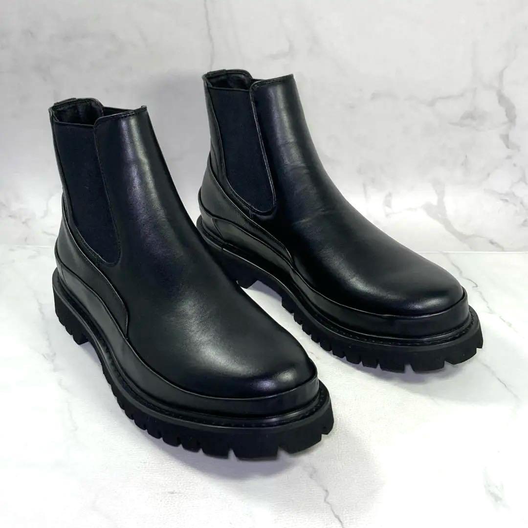 【極美品】AMUY TRYSBAY サイドゴアブーツ M（26.5〜27㎝）黒