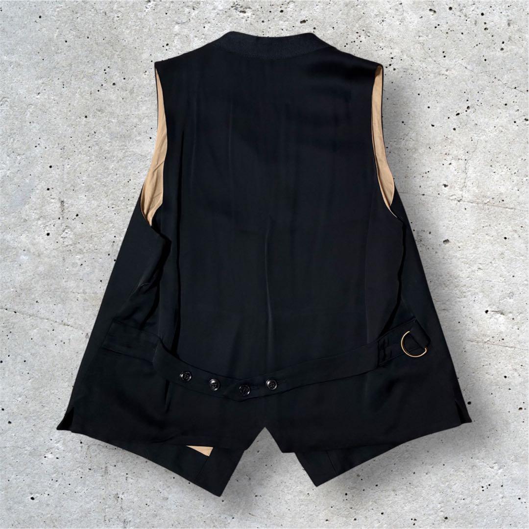 DRIES VAN NOT ジレ ベスト アジャスター付き 素材切り替え