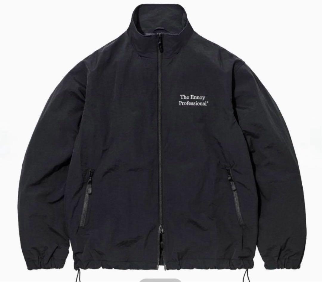 ENNOY NYLON TRACK SUIT jacket 黒sizeM