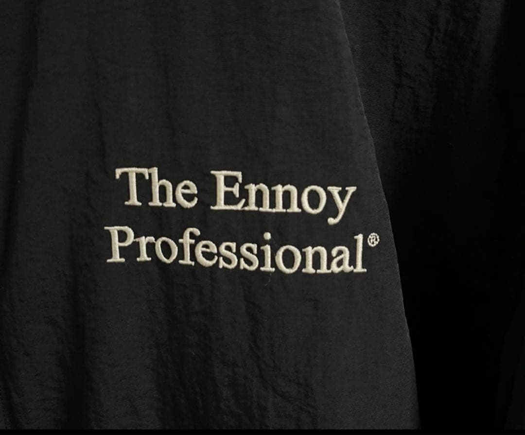 ENNOY NYLON TRACK SUIT jacket 黒sizeM