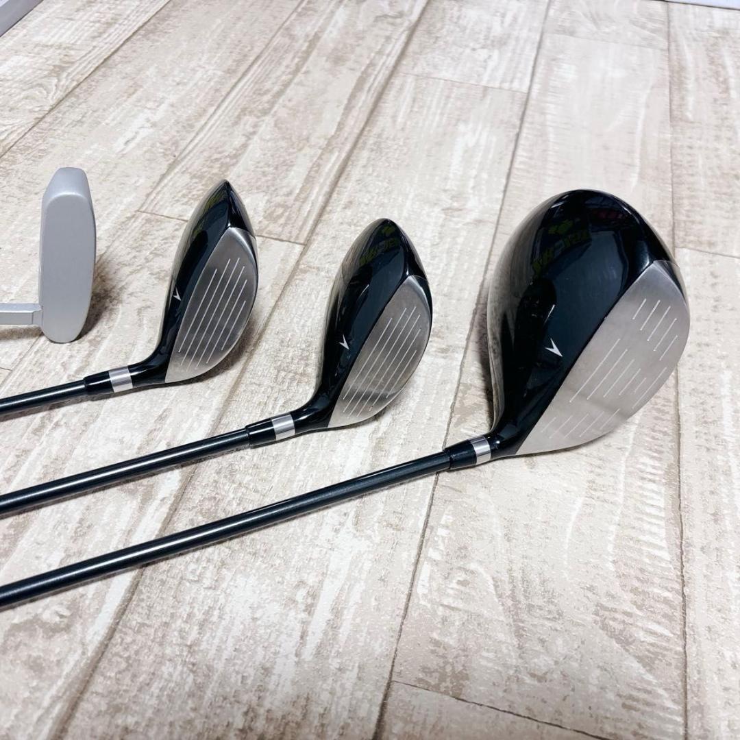 IGNIO ゴルフクラブセット 11本 レフティ 左利き 初心者 フルセット