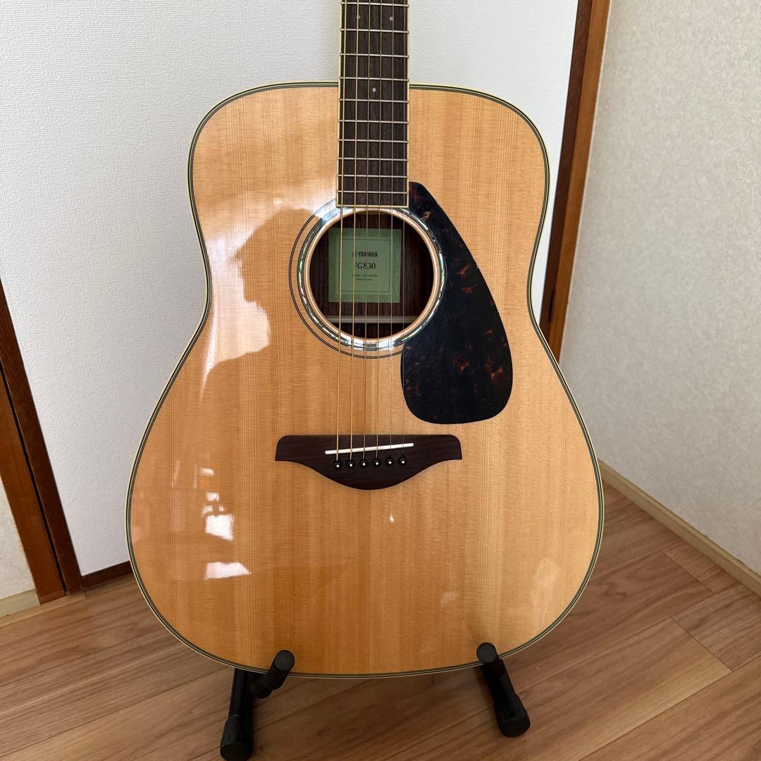 YAMAHA FG830 アコースティックギター　付属品付き