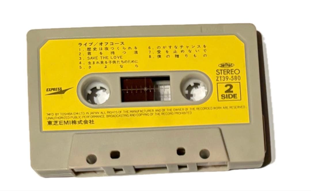 SONY 初代ウォークマン TPS-L2 ＆ オフコースLIVEテープ