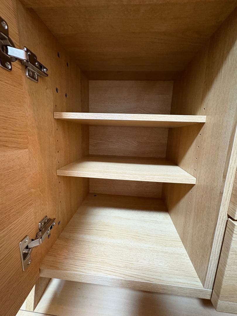 ニトリ　サイドボードラック(エトナ80SB LBR)