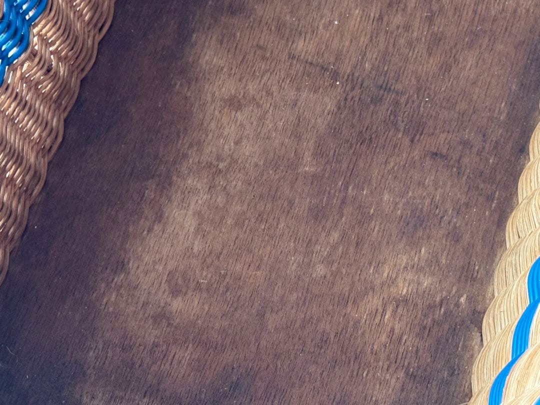 ヴィンテージ ラタンパニエ 籐かご バスケット イギリス マルシェ