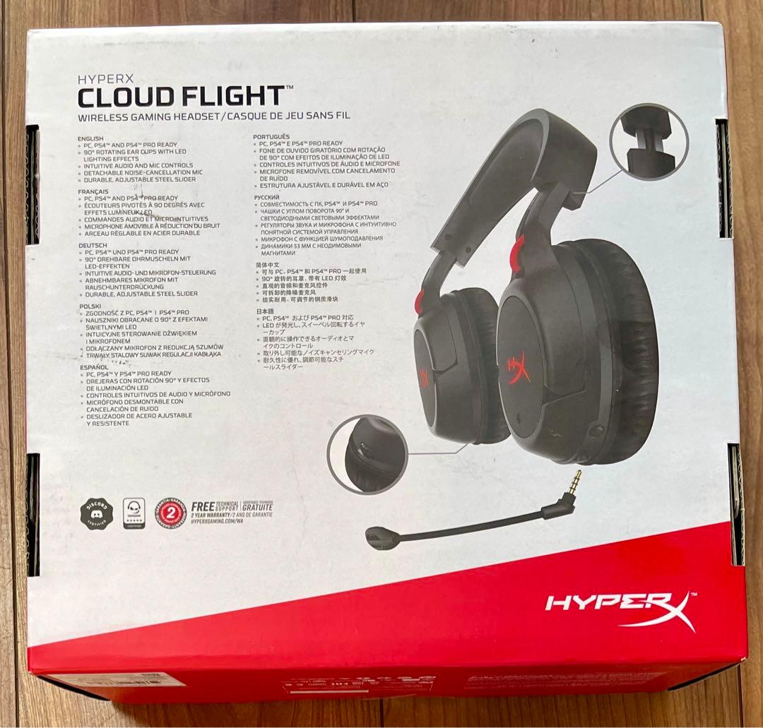 HyperX Cloud Flightワイヤレス　HX-HSCF-BK/AM