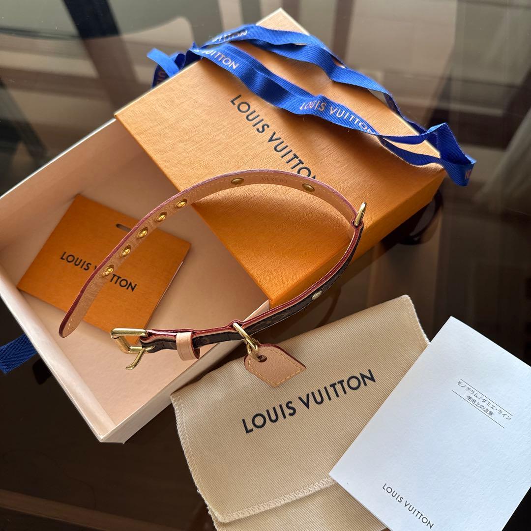 Louis Vuitton モノグラム　コリエ　バクスター ペット　首輪