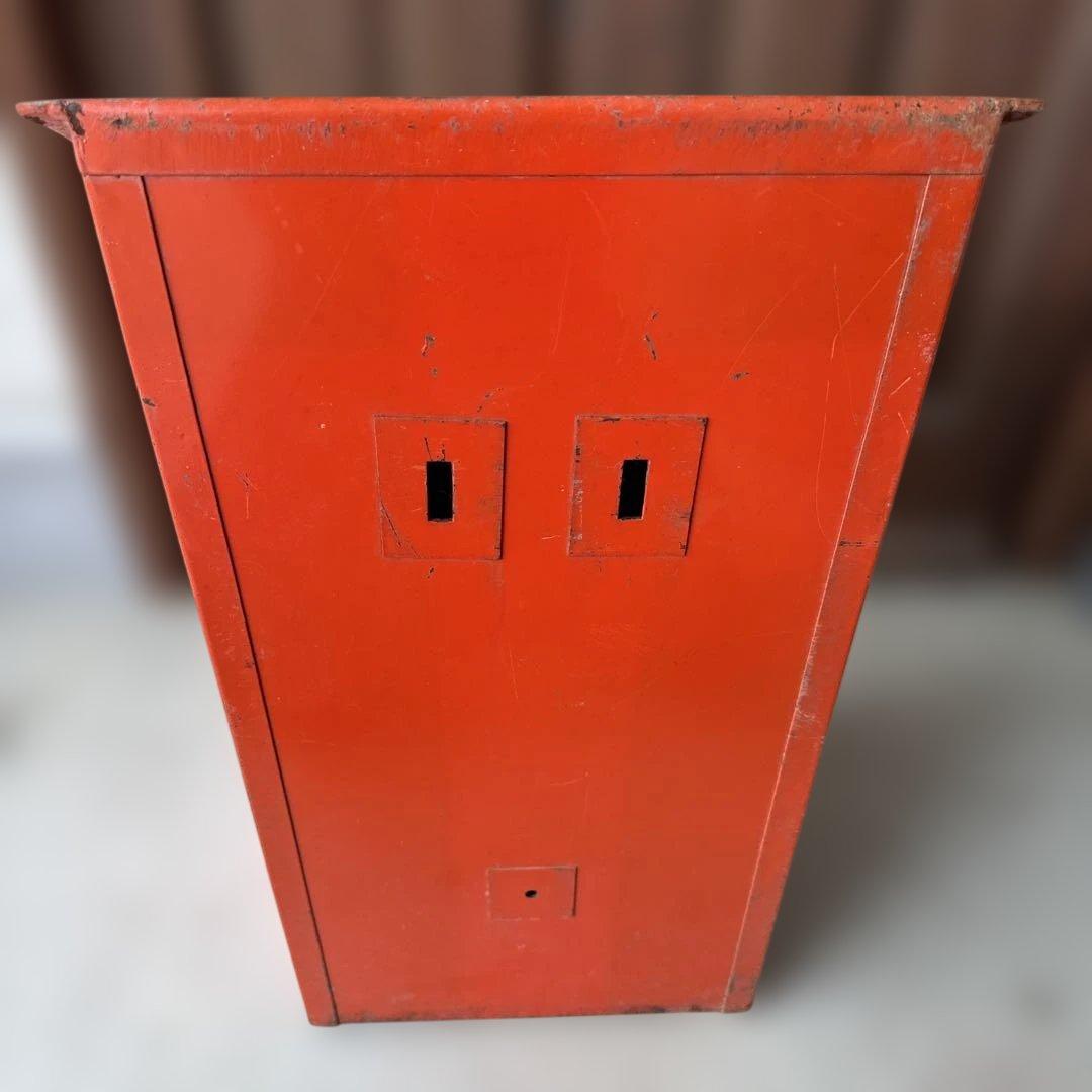 アンティーク郵便ポスト オレンジ　昭和54年　２号