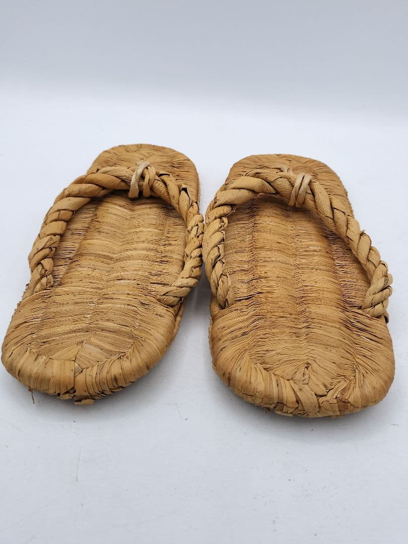 c651　露地草履 5客セット 紙箱 茶道具 古物 懐石 茶事