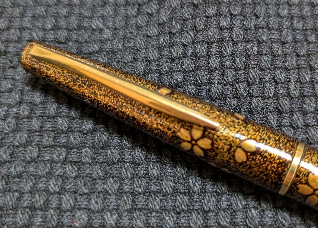 パイロットビンテージ蒔絵18金万年筆