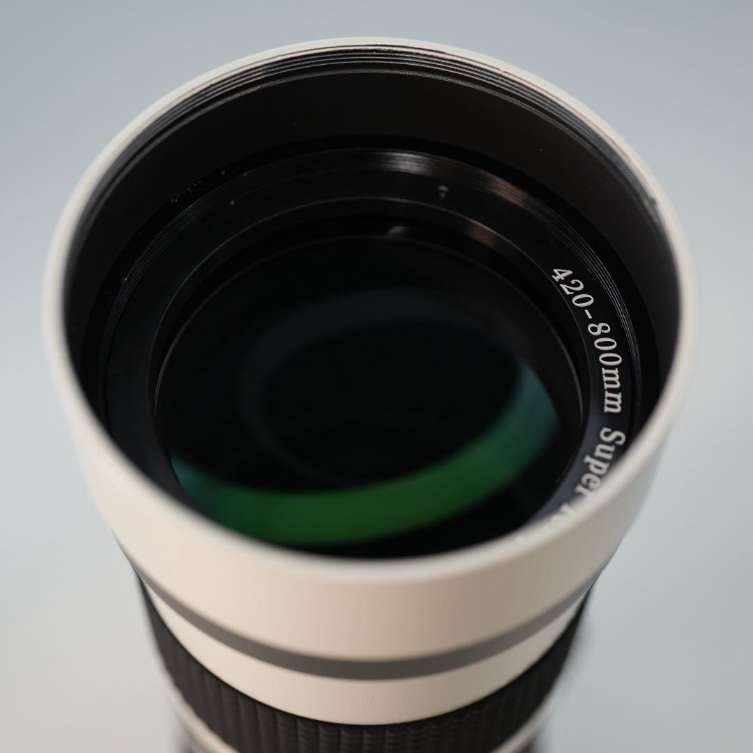 VARI SONY Aマウント用 420-800mm超望遠レンズ白z0026