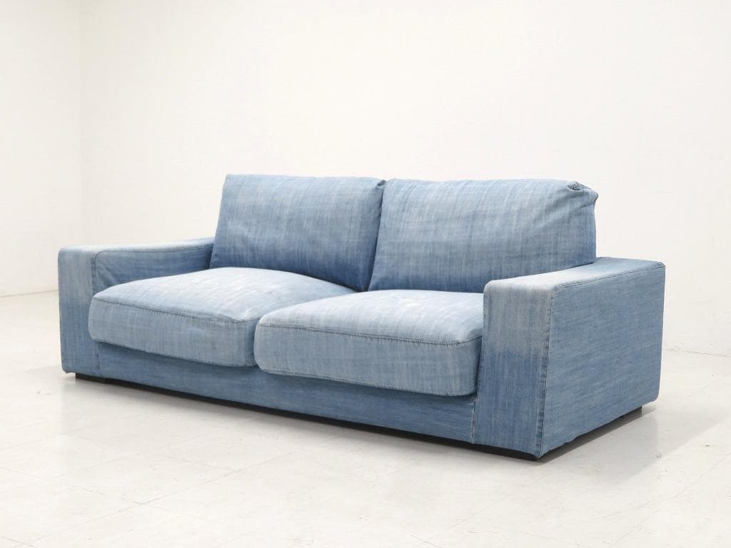 展示品　ジャーナルスタンダードファニチャー　デニム　3人掛けソファ　モダン