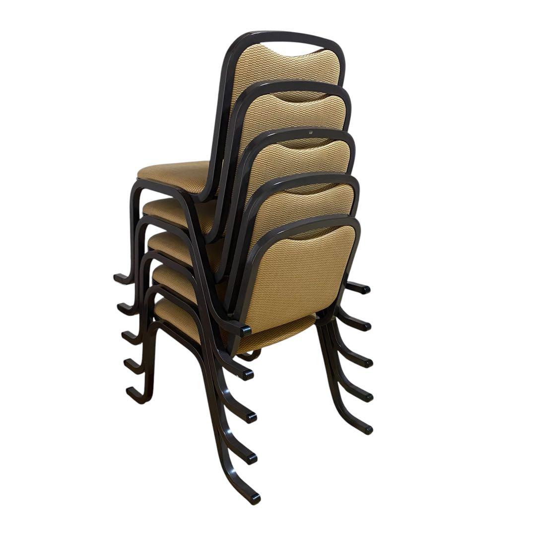 座椅子　立ち座りサポートチェア　座敷椅子　ローチェア５脚セット