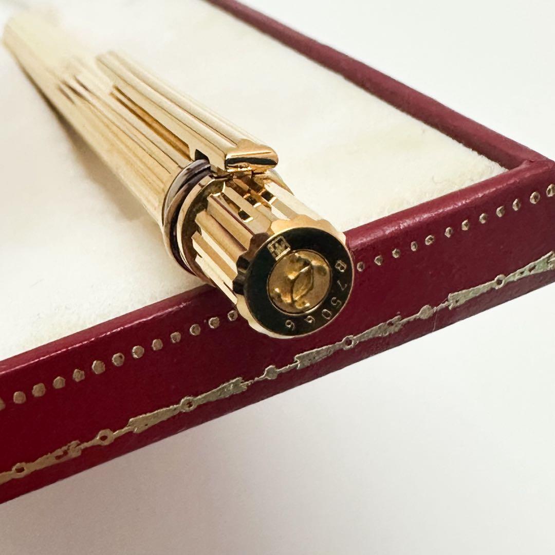 未使用 カルティエ マスト ボールペン ゴールド