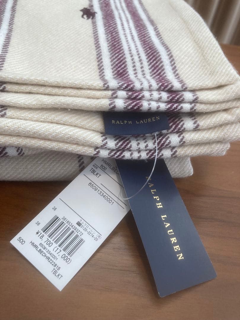 Ralph Lauren 大判ブランケット