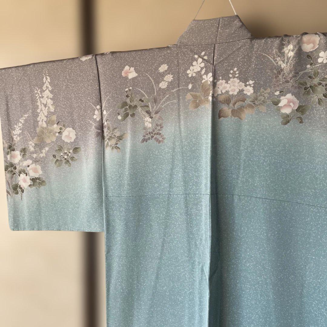 訪問着　未使用　躾つき