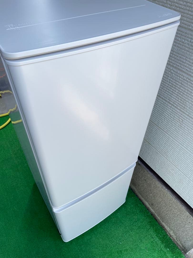 665新品✨ 三菱 おしゃれマットホワイト 2ドア冷蔵庫 146L 2024年製