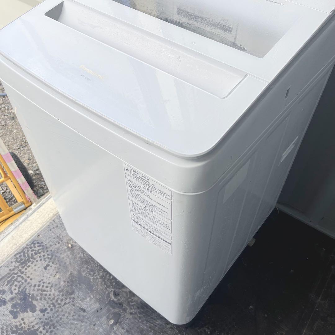318取付無料！パナソニックエコナビ搭載 おしゃれホワイト9kg洗濯機