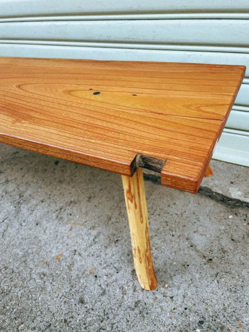 古材使用欅レジン/エポキシベンチテレビ台/コーヒーテーブル/リバーテーブル