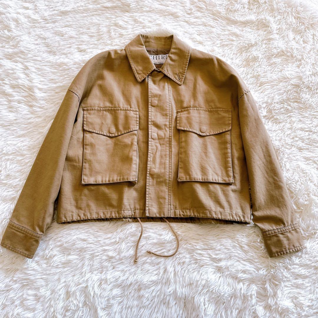 THIRD MAGAZINE サードマガジン ムラ糸 ミリタリー ジャケット