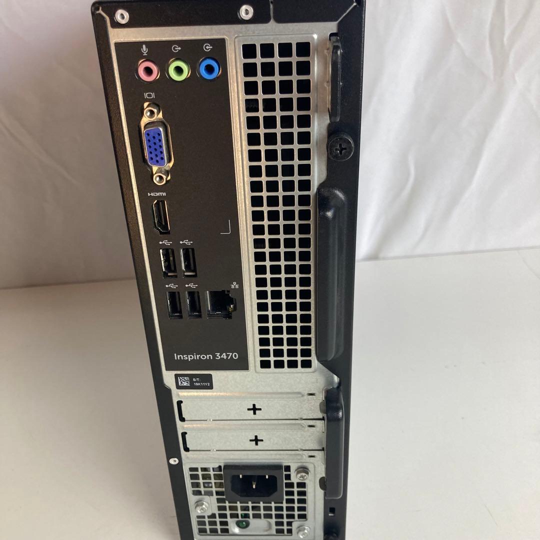 中古 DELL INSPIRON 3470 デスクトップPC Core i3