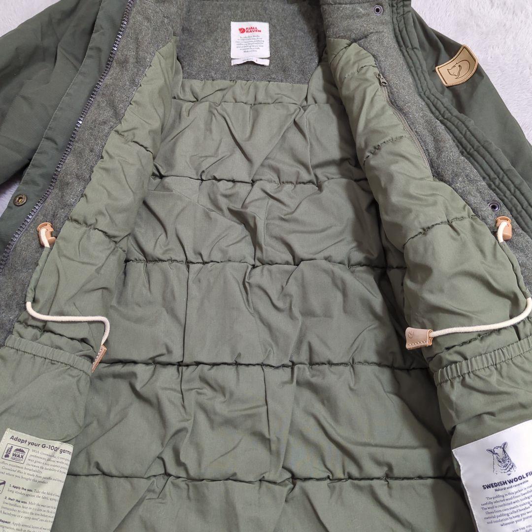 FJALLRAVEN オリーブグリーン モッズコート sizeS