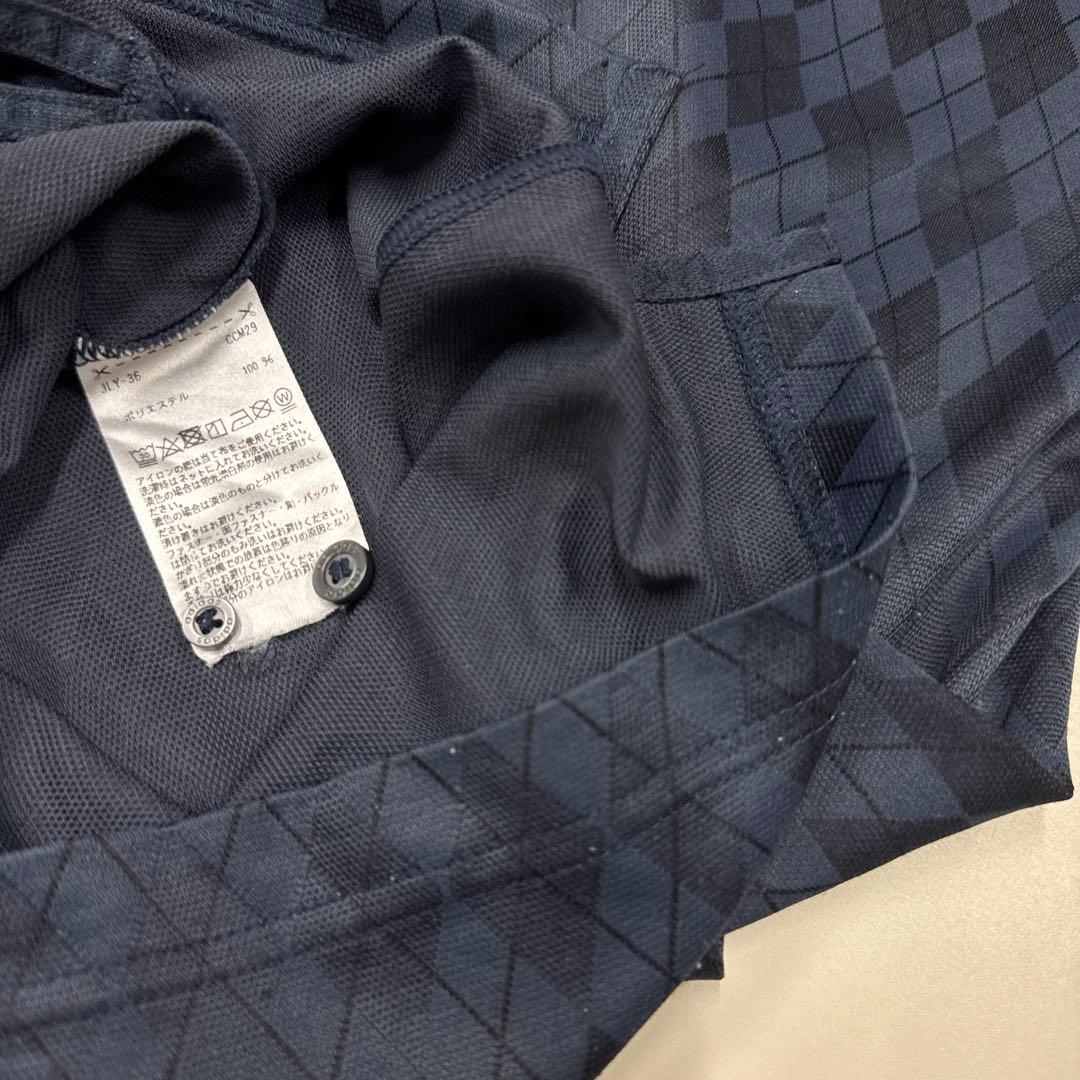 おまけ　単品1000円 adidas ダークブルー ポロシャツ S