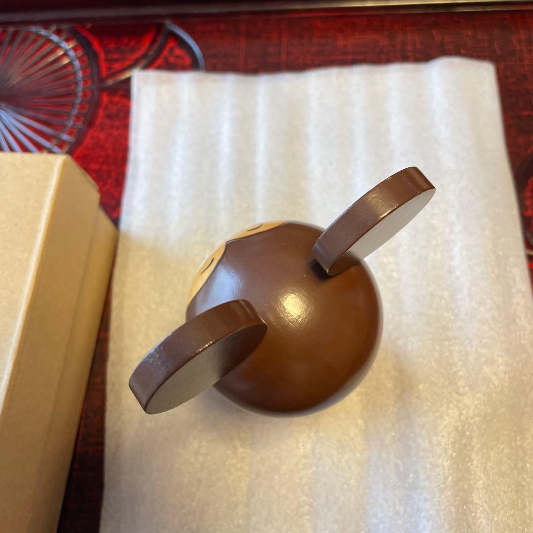 卯三郎こけし　ブラウン　ミッキー　茶色バージョン　ディズニー　レア