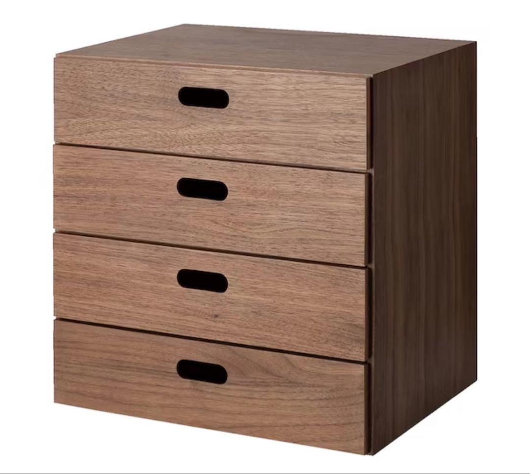 milk tea様　無印 スタッキングシェルフ ウォールナット3✖️2