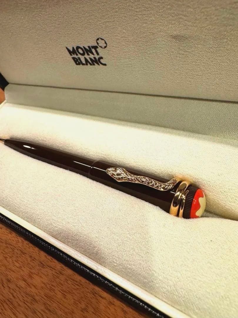 【モンブラン】 ヘリテイジ コレクション ルージュ&ノワール ボールペン 茶