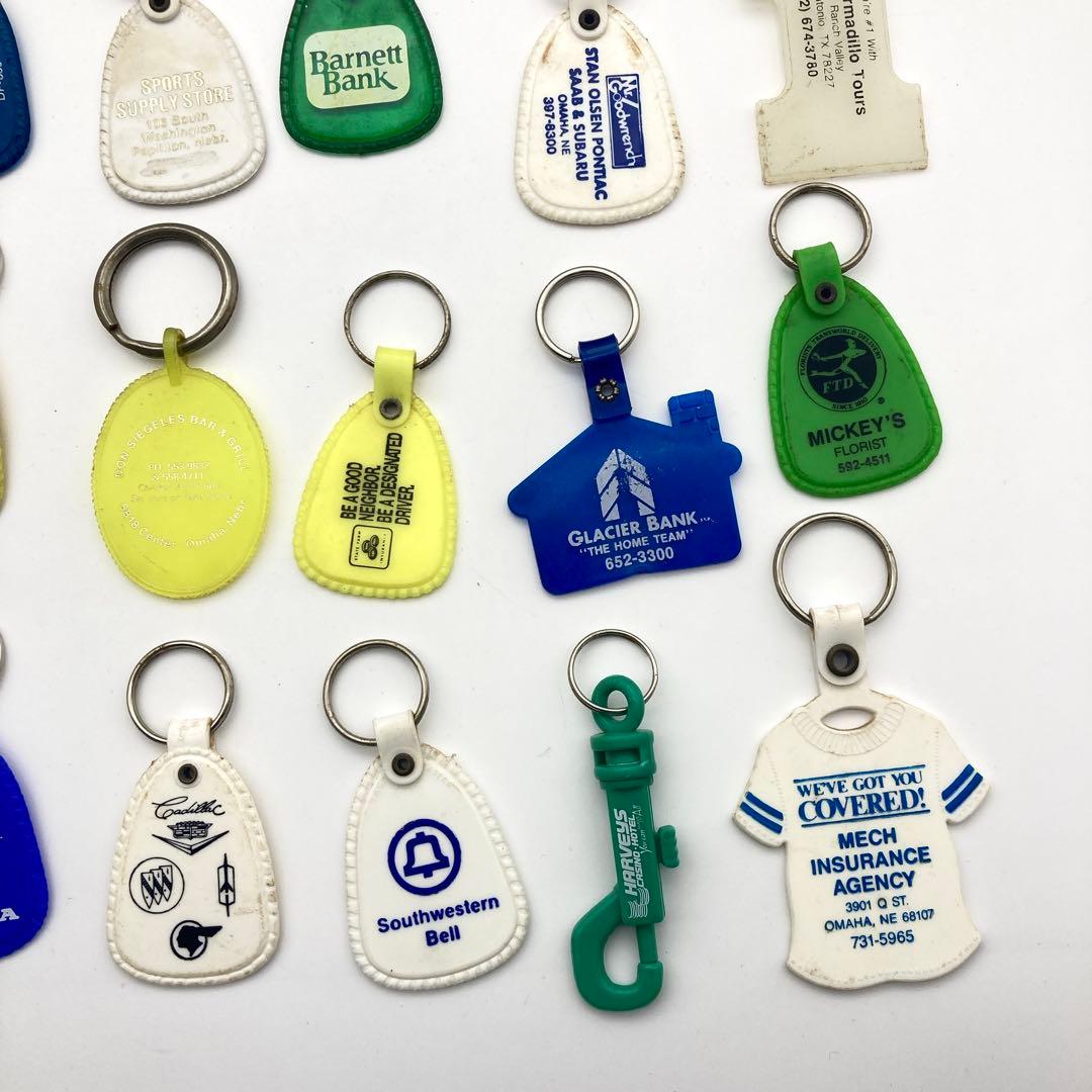 【Ia】77個　アメリカ　アドバタイジング　広告　キーホルダー　LMM77