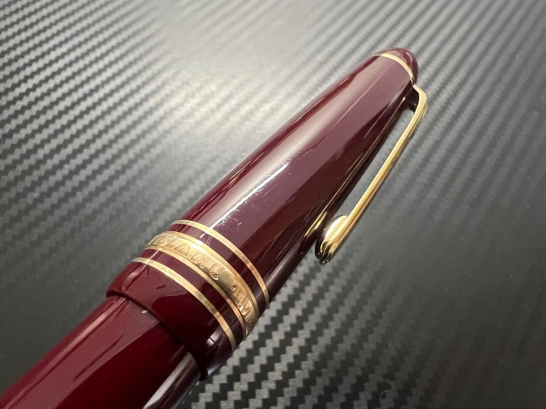 モンブラン マイスターシュテュック 147 トラベラー M ボルドー 万年筆