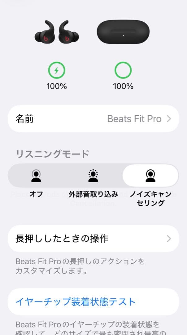 Beats Fit Pro ワイヤレスイヤホン AppleCare＋有