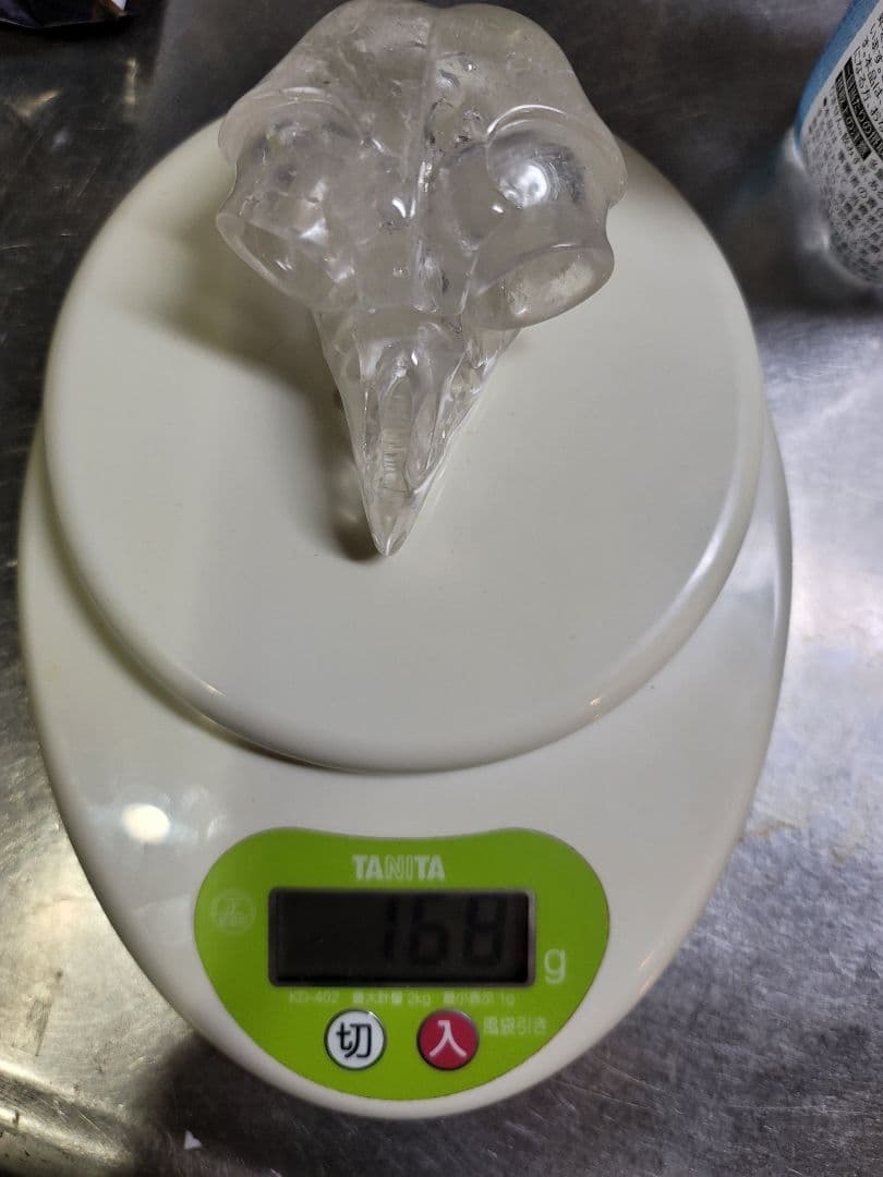 水晶フクロウスカル