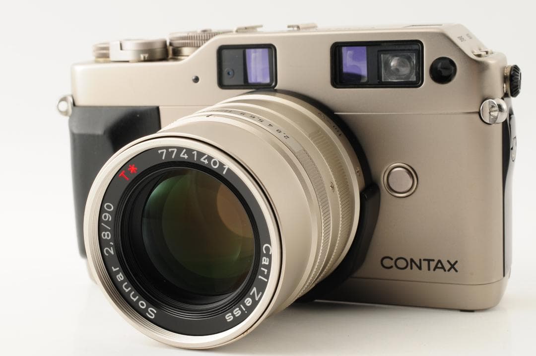 【動作良好 返品保証】 CONTAX G1 sonnar 90mm F2.8