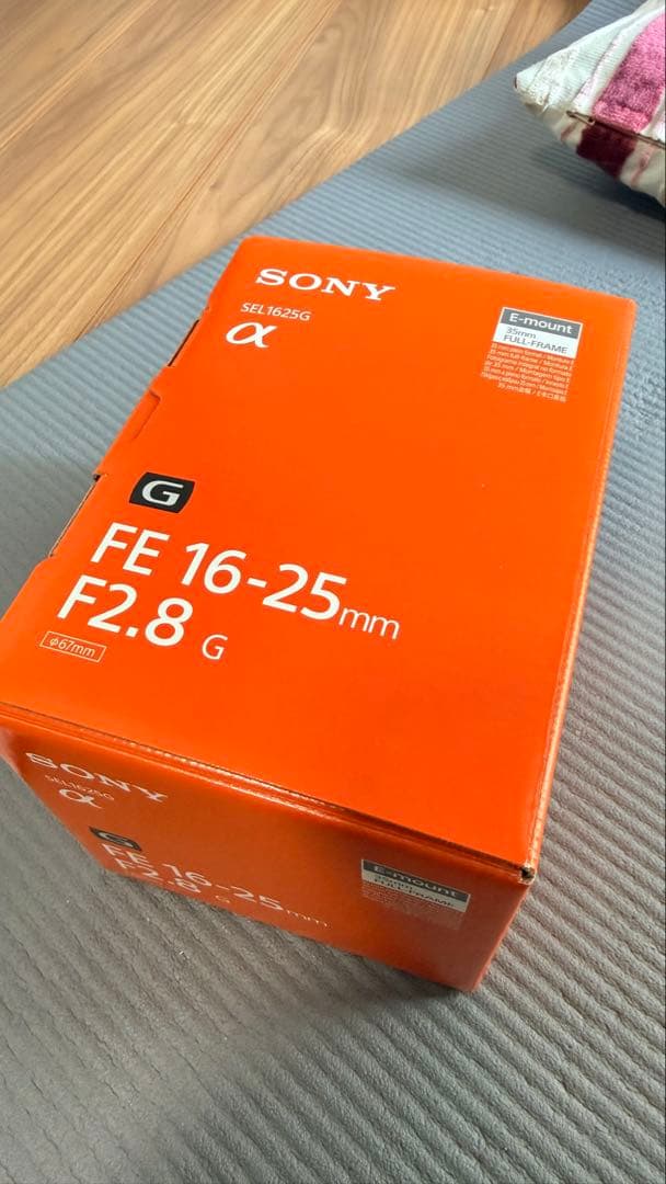 【ほぼ未使用】FE 16-25mm F2.8 G (SEL1625G)
