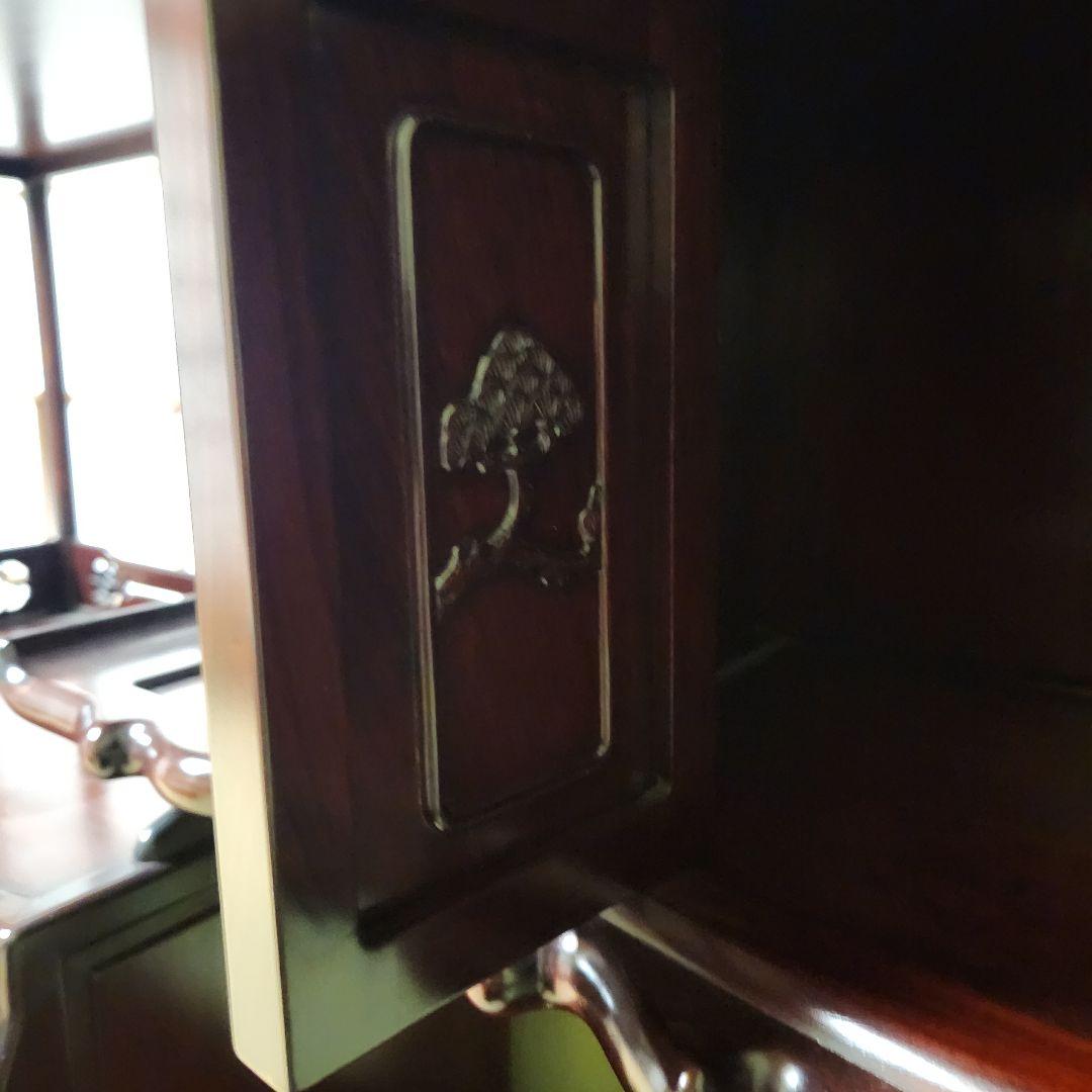 w【超美品】紫檀茶箪笥