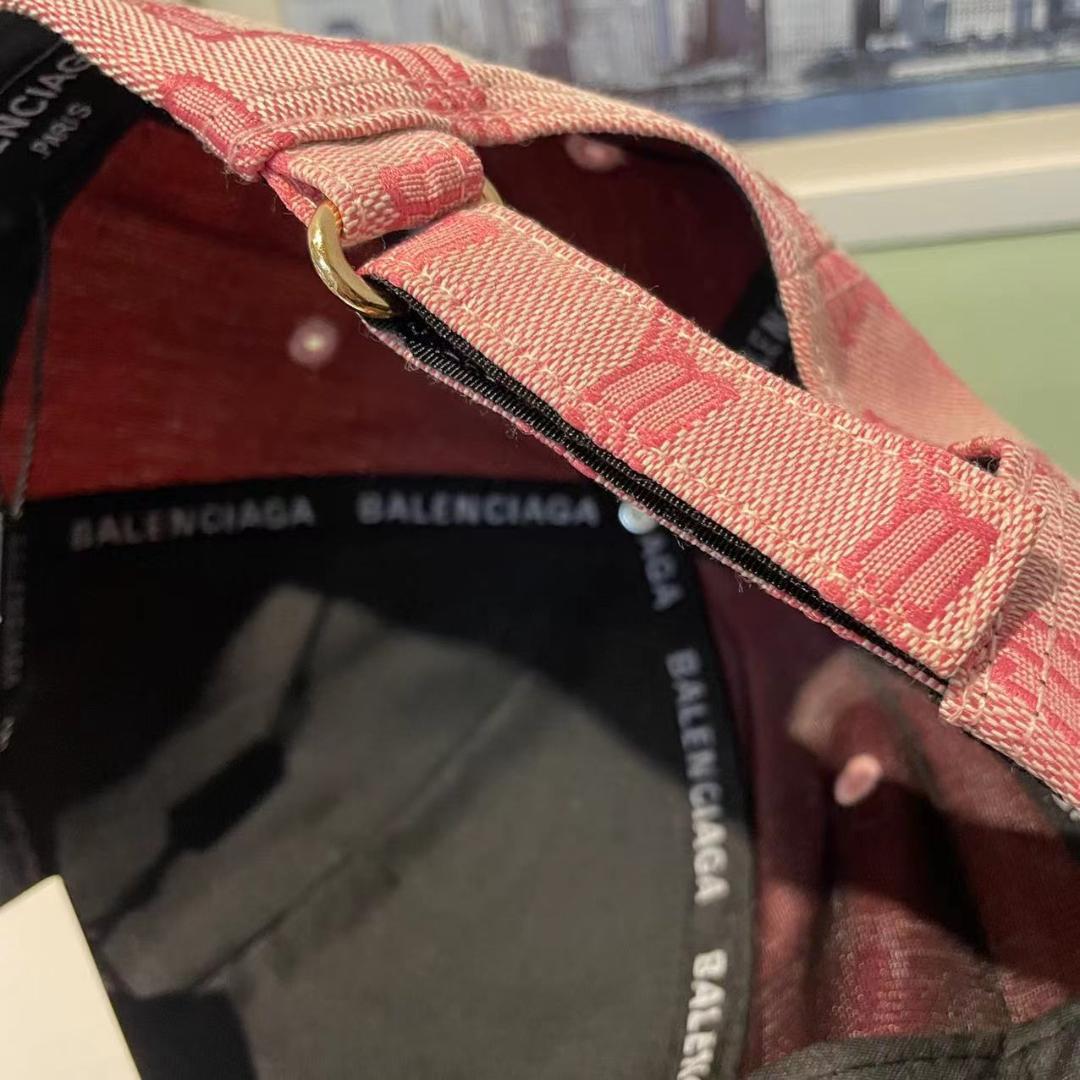 VIP BALENCIAGA バレンシアガ BB モノグラム 刺繍ロゴ キャップ