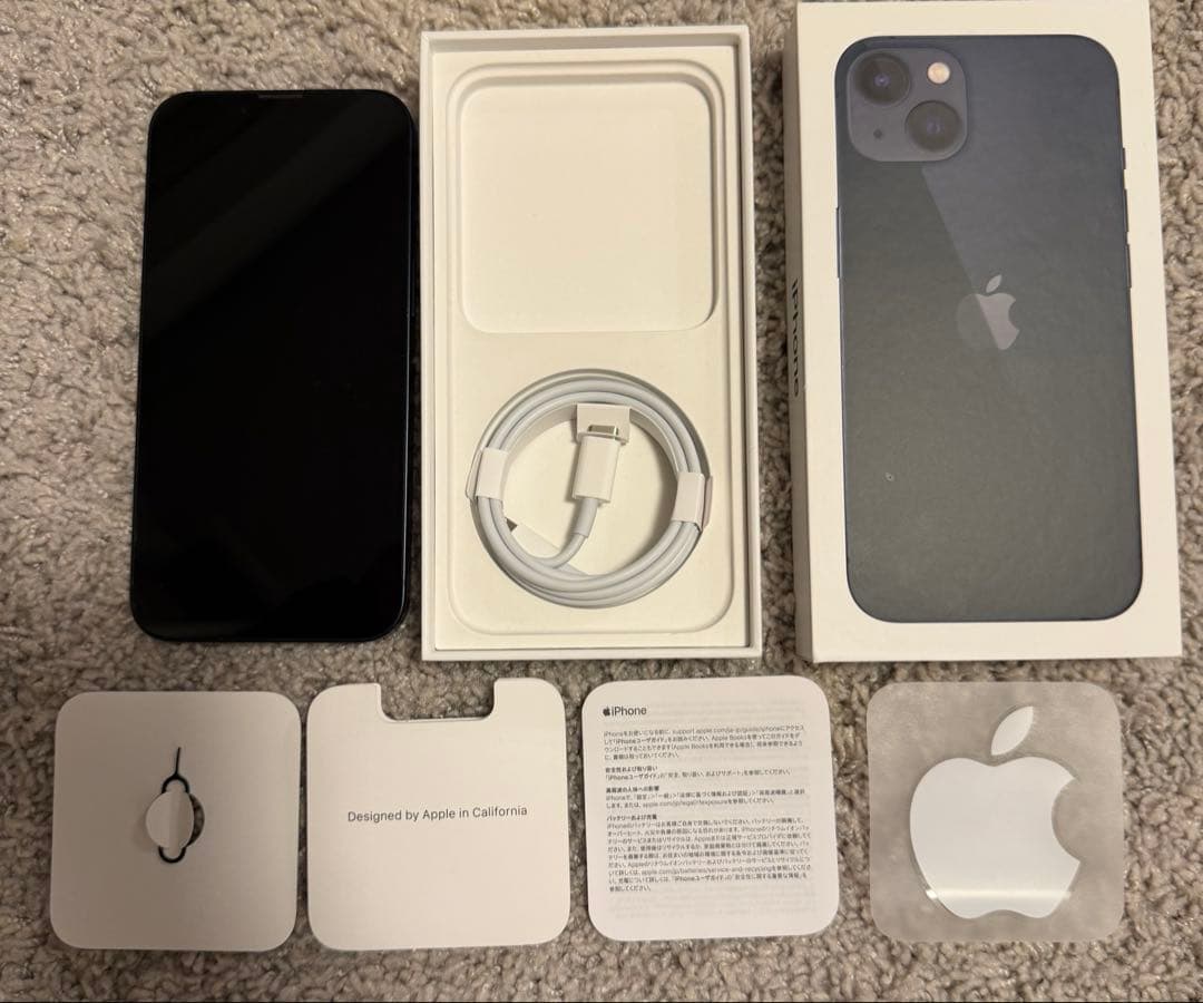 iPhone13 512GB SIMフリー ミッドナイトブルー／バッテリー84%