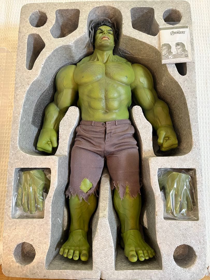 ホットトイズ　 marvel ムービー・マスターピース　アベンジャーズ　ハルク