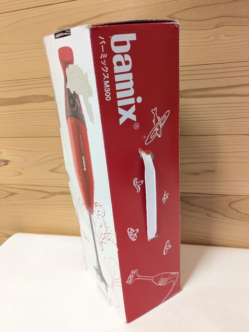 【未使用】bamix バーミックス M300 スマートセット レッド