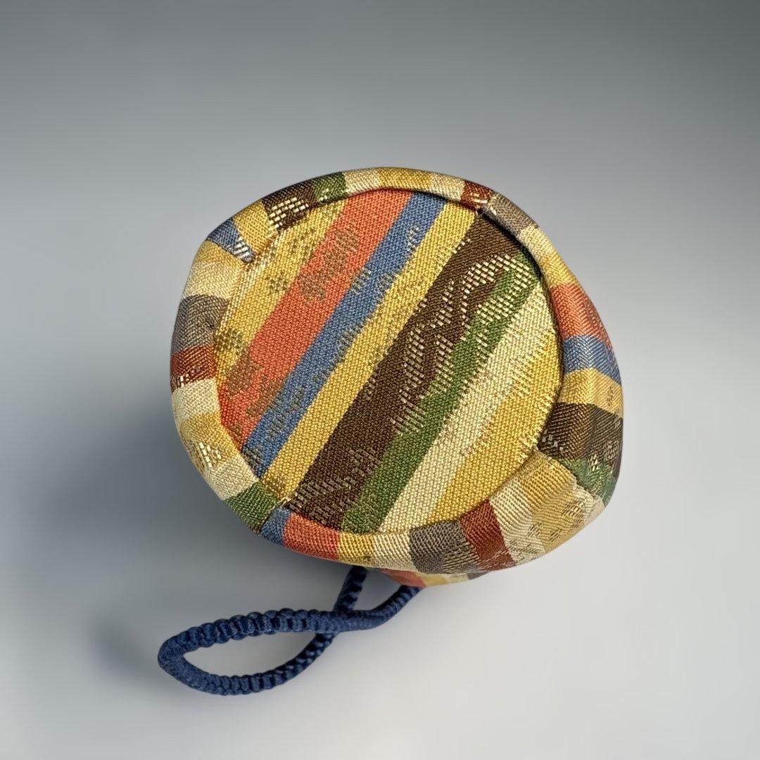 【中古品】古来窯 上田光春 造 信楽 茶入 茶道具 共箱 仕覆 金春金襴