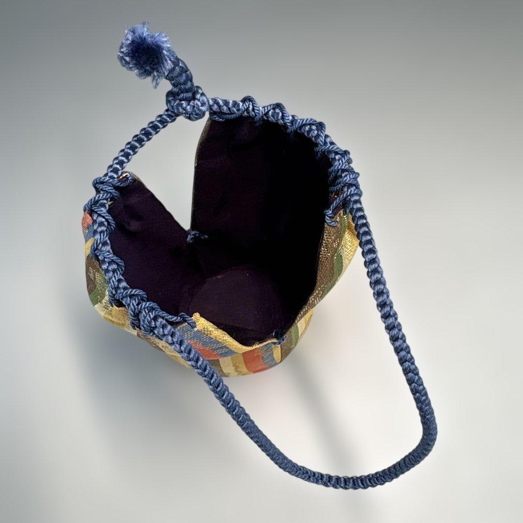 【中古品】古来窯 上田光春 造 信楽 茶入 茶道具 共箱 仕覆 金春金襴