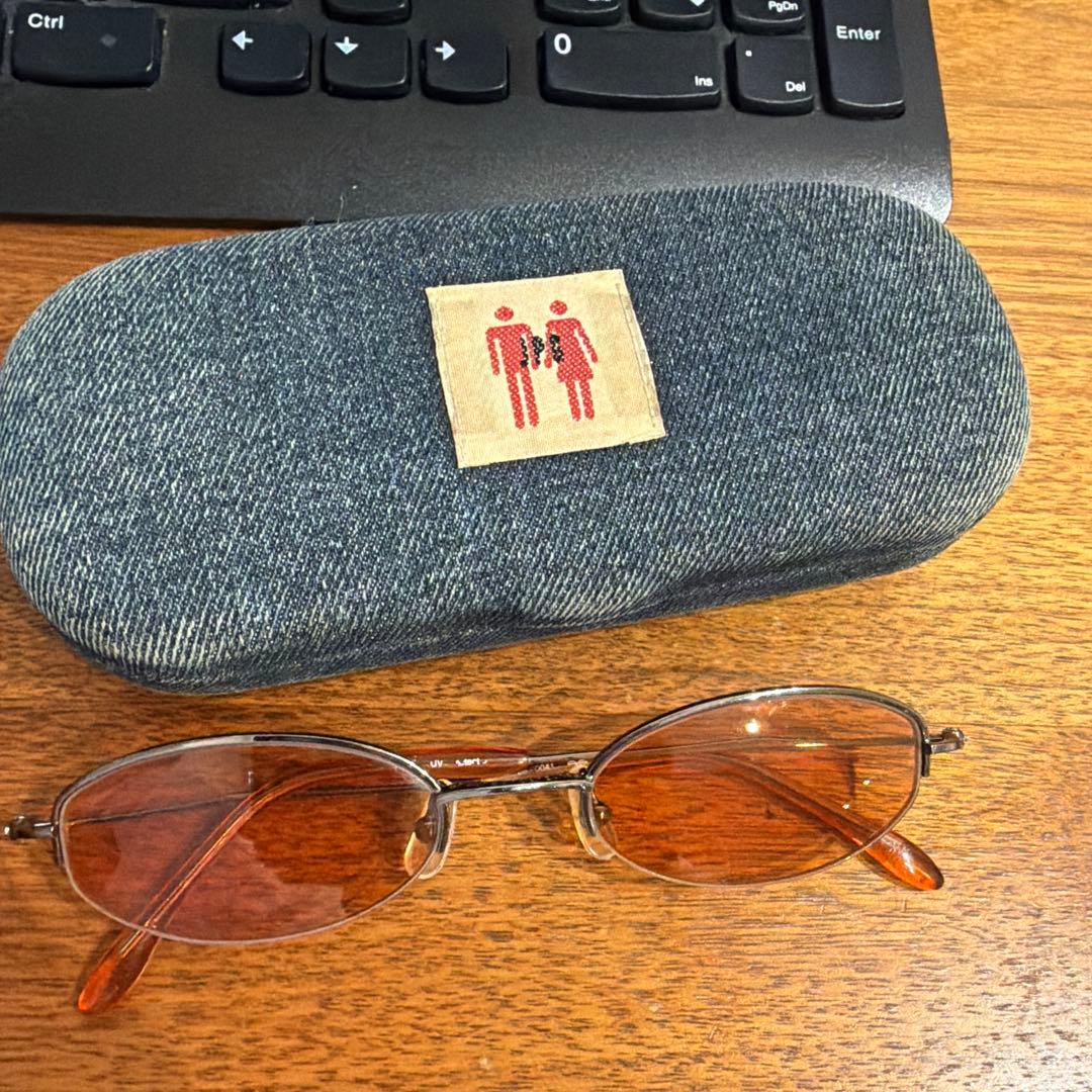 ジャンポール・ゴルチエ オレンジサングラス(ケース付き)