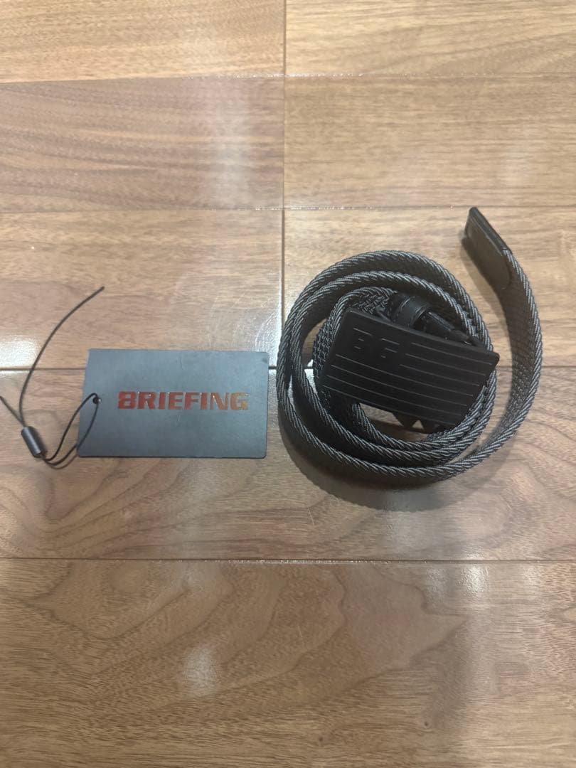 BRIEFING GOLF ベルト　グレー　サイズM【未使用に近い】