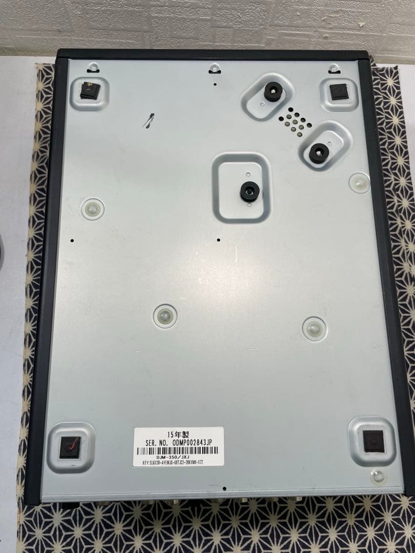 pioneer dj パイオニア　DJM-350 メンテナンス　　電源コード